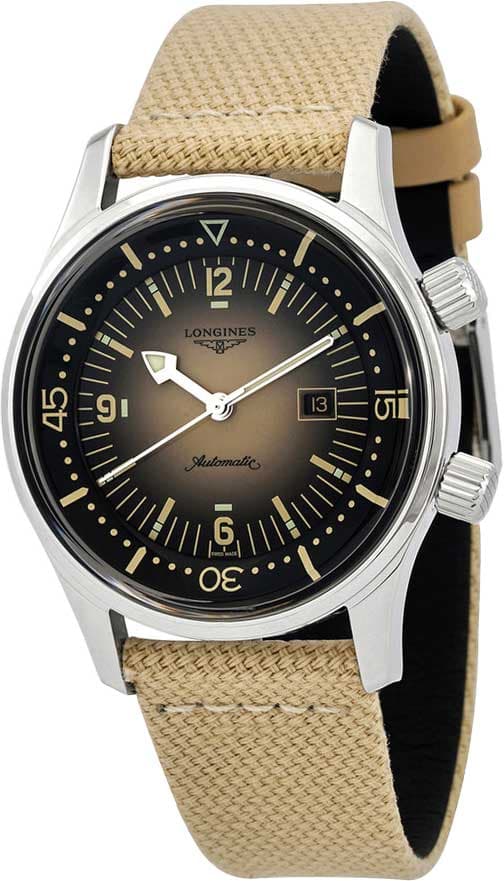 Longines Швейцарские механические наручные часы Longines L3.374.4.30.2 — фото 4